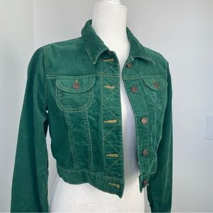 Corduroy Cropped Jacket